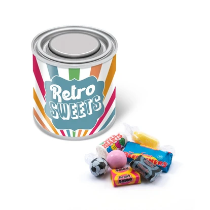 Small Paint Tin Retro Sweets