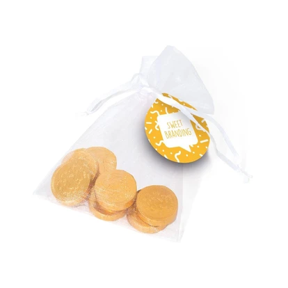 Organza Bag Chocolate Coins