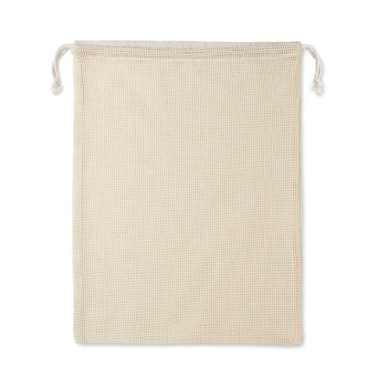 Re-usable Cotton Mesh Food Bag 140gr/m²