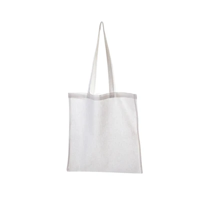 White Coloured Cotton Shopper