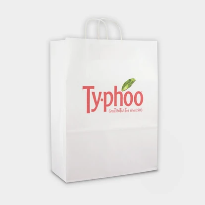 Green & Good Large Carrier Bag Digital Print - Sustainable Paper