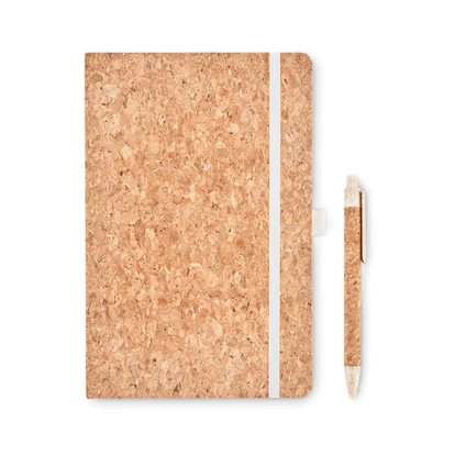 A5 Cork Notebook With Pen