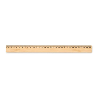 Ruler In Bamboo 30cm