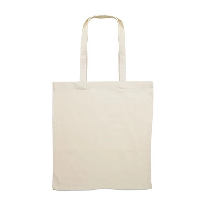 Organic Cotton Shopping Bag Beige EU