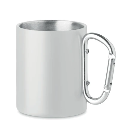 Metal Mug And Carabiner Handle