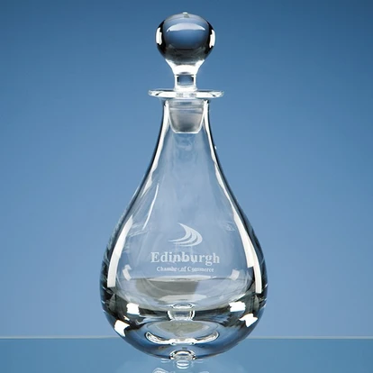 0.75ltr Handmade Teardrop Wine Decanter