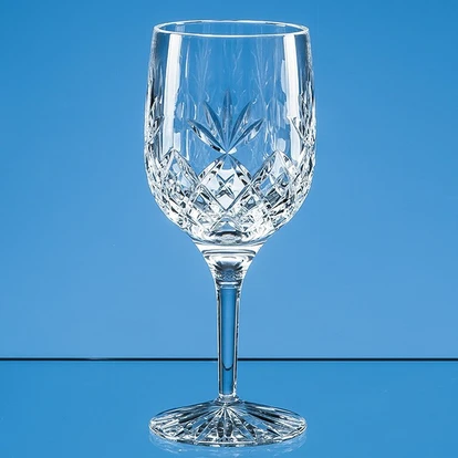 285ml Blenheim Lead Crystal Full Cut Goblet