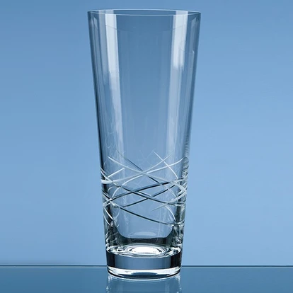 30cm Tiesto Cut Conical Vase