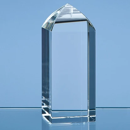 10cm Optical Crystal Mini Tower Rectangle