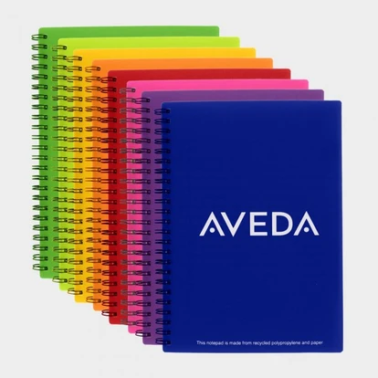 Green & Good A5 Polypropylene Wire Notebooks - Recycled