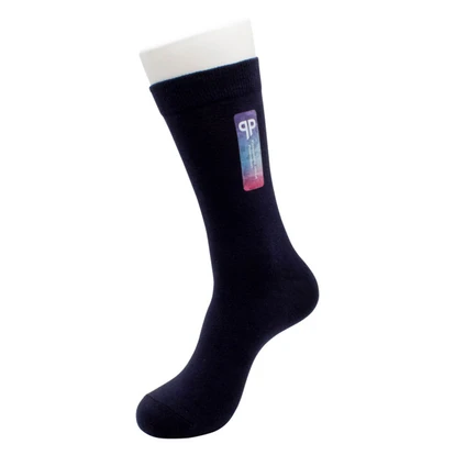 Transfer Print Cotton Socks