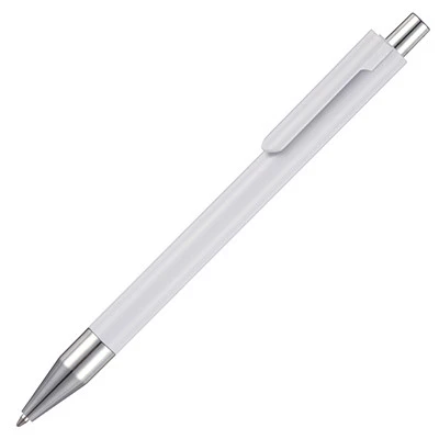 Cayman Solid White Ball Pen