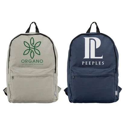 Glasgow rPET 300D Poly Canvas Backpack