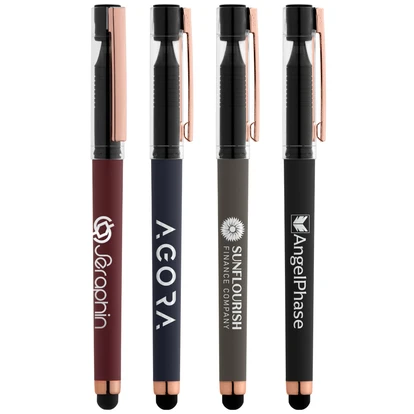 Kappa Softy Rose Gold Gel Stylus Pen