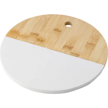 Bamboo & Stone Serving Board