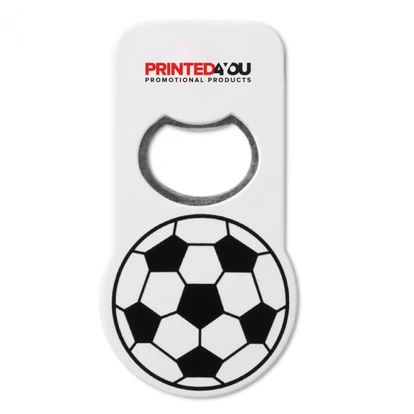 Football opener with magnet