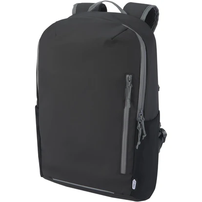 Aqua 15" GRS Recycled Water Resistant Laptop Backpack 21L