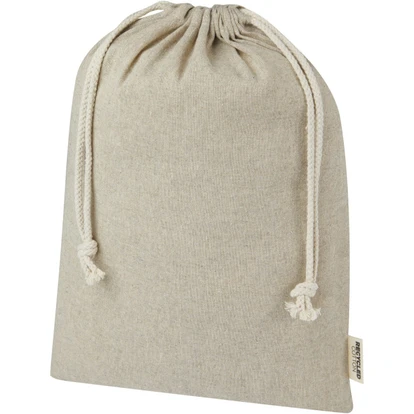 Pheebs 150 g/m² GRS Recycled Cotton Gift Bag Large 4L