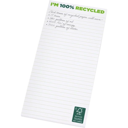 Desk-Mate 1/3 A4 Recycled Notepad