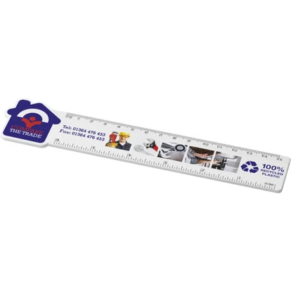 Tait 15cm House-Shaped Recycled Plastic Ruler