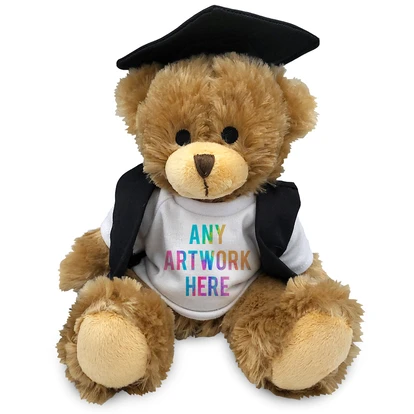 Charles Jointed Soft Toy Teddy Bear In Graduate Outfit