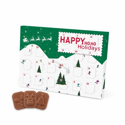 Mini Advent Calendar Milk Chocolate 41% Cocoa