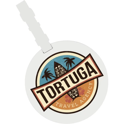 Circular Bag Tag