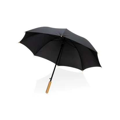 Impact Aware Rpet Auto Open Bamboo Umbrella 23"