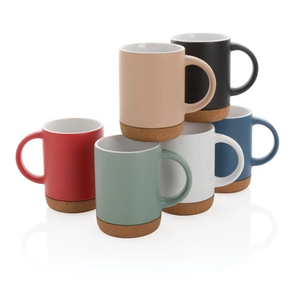 Ceramic Mug With Cork Base 280ml