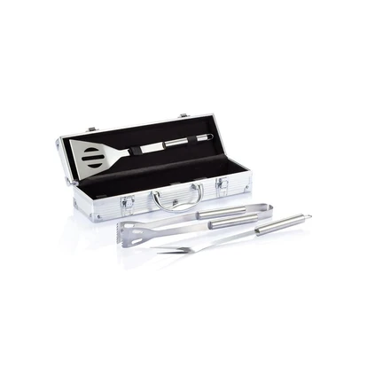 Barbecue Set In Aluminium Box 3pcs