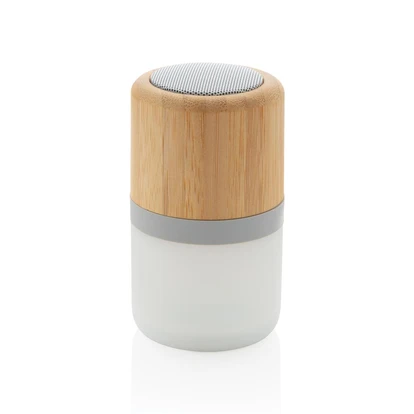 Bamboo Colour Changing Speaker Light 3W