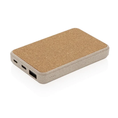 Cork And Wheat Pocket Powerbank 5.000mAh