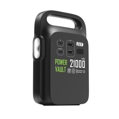 Power Vault RCS Rplastic Portable Power Station 21000mAh