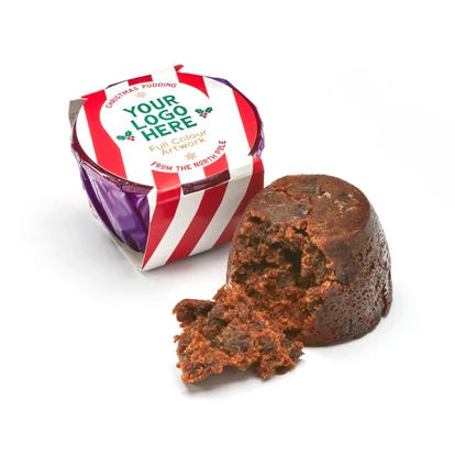 Winter Chocolate Christmas Pudding Belly Wrap