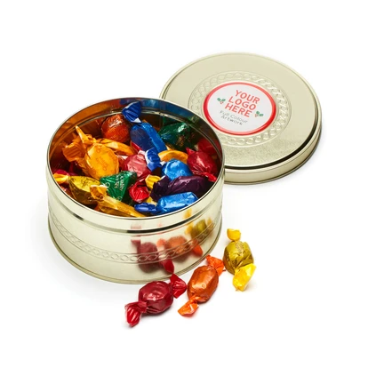 Winter Gold Treat Tin Quality Street