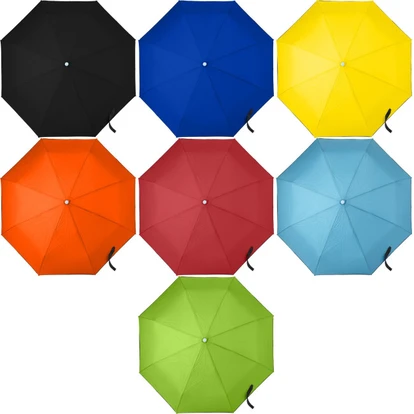 Foldable storm umbrella