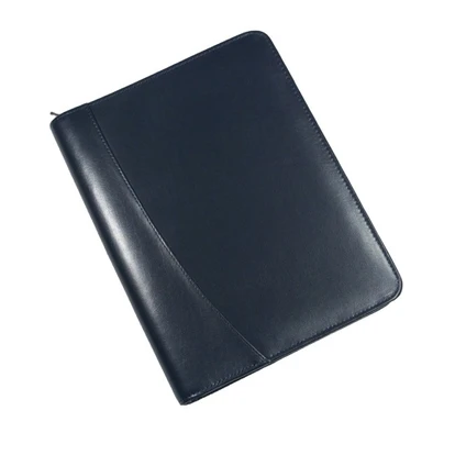 Biodegradable Leather A5 Zipped Folder