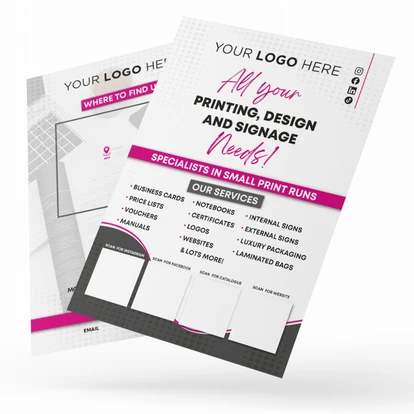 A4 Promotional Flyers (150gsm)