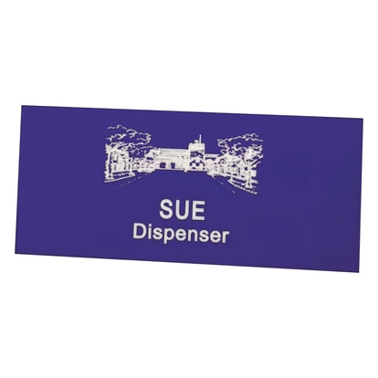 Engraved Name Badge Magnet