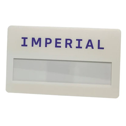 Re-useable Window Name Badge Magnet