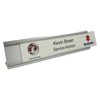 Metal Desk Nameplate