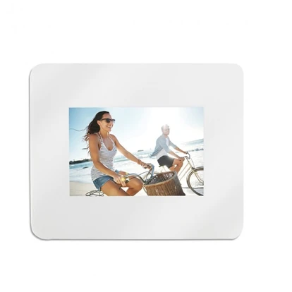 Mouse pad with picture insert