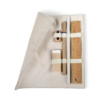 Stationary Set In Cotton Pouch