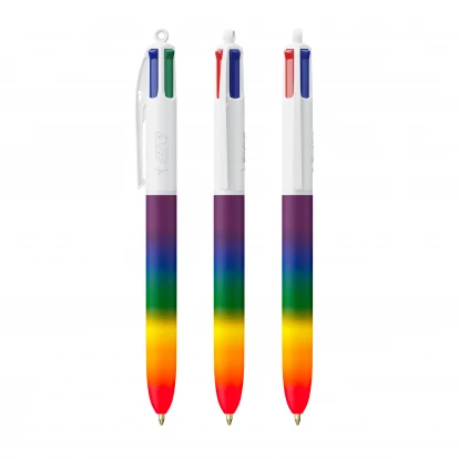 BIC 4 Colours Rainbow Decor Screen Printing