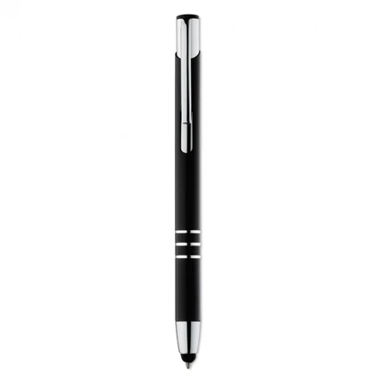 Push type touch ball pen