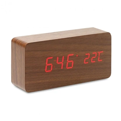 LED clock in MDF