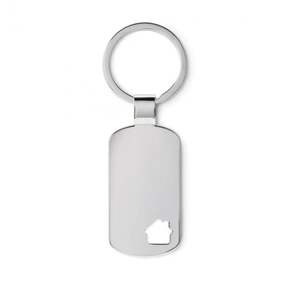 Keyring With House Detail