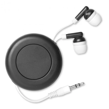 Retractable earphones