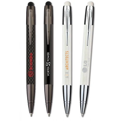 Monza-Touch Carbon Fibre Stylus Ballpen by Inovo Design