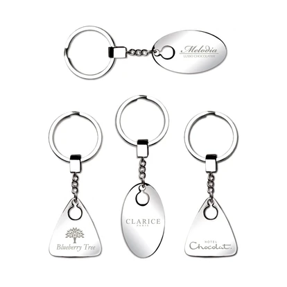 Oval Soria Keyring